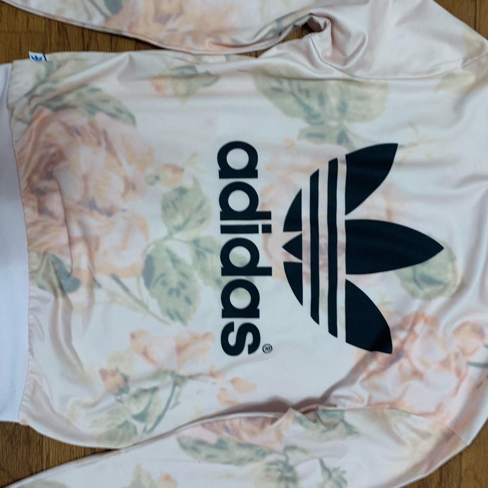 Adidas Floral Track Jacket - Picture 3 of 5